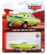 MASINUTA METALICA CARS3 PERSONAJUL RAMONE GREEN